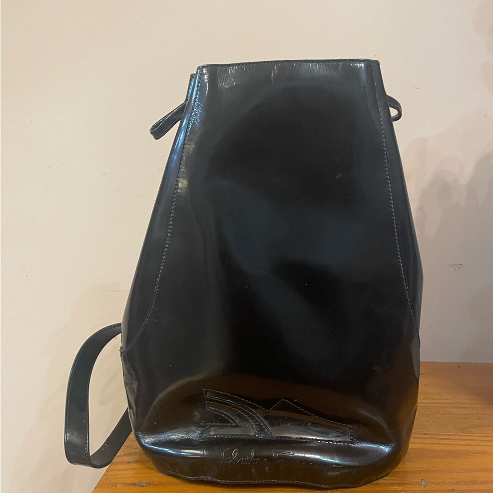 Salvatore Ferragamo Rucksack Enamel Backpack